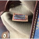 Dooney & Bourke Signature Blue Monogram Denim Detachable Strap Wristlet Wallet Photo 4