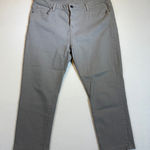 Michael Kors  Women's Gray Straight Leg Cropped Pants Capris Size 10 Photo 0