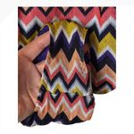 Missoni‎ Mare Swimsuit Women XS Purple Zigzag Knit One Piece Bathing Suit Luxury Photo 7