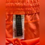 Adidas  Orange Pink Athletic Shorts Lightweight Elastic Waist activewear running Photo 3