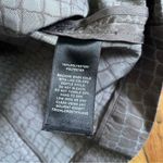 Lafayette 148 Gray Croc Embossed Zip Up Jacket Size 14 Photo 5