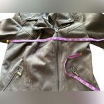 Kut From The Kloth  Women's grey Faux Suede Moto Jacket‎ Size S Photo 6