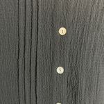 Orvis  Women’s Black Button Down Textured Top‎ | XL Photo 1