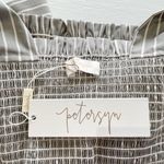 Petersyn New Striped Smocked Tie Strap Crop Tank Top Nola Sonoma Photo 7