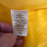 Talbots  Mustard Yellow White Window Pane Geometric Fully Lined Pencil Skirt 8 Photo 7