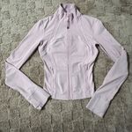 Lululemon  Define Cropped Jacket Full-Zip Athletic Yoga Nulu Pink Haze 2 Photo 1