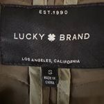 Lucky Brand Womens Olive Green Quilted Front Zip Jacket Size S Small Photo 3