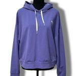 Puma Ladies Modern Sports Hoodie Lightweight Hazy Blue Size Large Photo 2