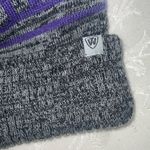 Top Of The World LSU Tigers College Football  Purple & Gray Beanie With PomPom Photo 3