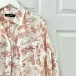 Ralph Lauren White Cotton Red Floral Toile Patch Pocket Buttondown Shirt Lrg NWT Size XL Photo 4