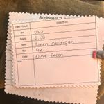 J Jill Womens Cardigan Size 4X Linen Open Front Flowy Oversized Long Sleeve Green Photo 11