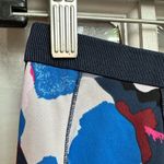 Banana Republic Midi Skirt Blue Pink Camo Asymmetrical Hem Chiffon Size 0 XXS XS Photo 5