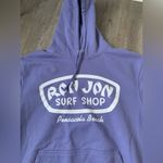 Ron Jon  Surf Shop Pensacola Beach Pullover Sweatshirt Hoodie Purple White Size M Photo 1