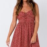 Princess Polly Luisa Red Floral Mini dress Photo 0