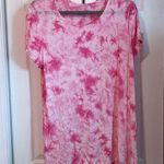 Justice Pink Tie-Dye Women's Top Photo 0