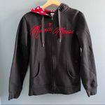 Disney  Parks Minnie Mouse Zip Up Hoodie Photo 0