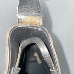 Lucky Brand Pebbled Leather Tote Shoulder Bag Gray Unlined 14x12x6" Photo 10