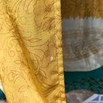 Boho Silk Reversible Wrap Skirt Dress S/M Green Size M Photo 1