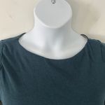 OGL Ruched Bell Sleeve Boat Neck Brami Padded Top Shirt L Large New Forest Green Photo 2