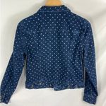 Liz Claiborne Polka Dot Jean Jacket Size Small Photo 2