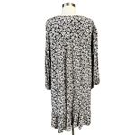 Ba&sh  Robe Elroy Floral Mini Dress Tunic Black White French Designer Medium  EUC Photo 8