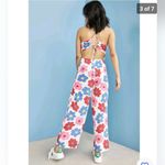 Anthropologie Glamorous Care Bright Floral Sleeveless Jumpsuit Size 4 Photo 2