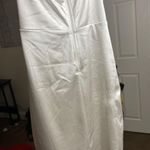 Windsor white satin mini dress Photo 3