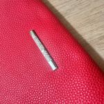 Steve Madden  | Women's Red White Faux Leather Adjustable Crossbody Bag Purse Photo 7