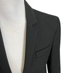 J.Crew  Regent One Button Blazer Women’s Size 0 Black Stretch Workwear Photo 11
