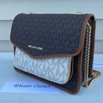 Michael Kors MK REGINA MD FLAP SHOULDER BAG Photo 4