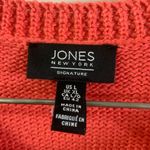 Jones New York Pink Scoop Neck Sweater L Photo 1