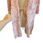 Flora Nikrooz Floral Printed Chiffon Wrap Robe & Shorts Intimates Set Photo 7