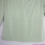 Eloquii NEW light green long sleeve knit top, faux two-pieces, 18/20 Photo 10