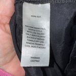 Nordstrom  Romantic Tiered Washable 100% Silk Nightgown Black Medium Photo 4