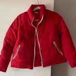 Brandy Melville red puffer jacket Photo 0