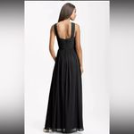 Monique Lhuillier  Bridesmaid Crisscross Chiffon size 6 $400 Photo 5