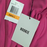Nookie Envy Mini Dress Neon Pink Bodycon V Neck Twist Valentine's Day S New Photo 8