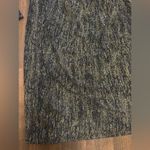 Calvin Klein Green and Gold Ribbed Sheath Dress Photo 9