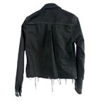 RVCA Black Country Jean Jacket Sz S 100% Cotton Photo 1