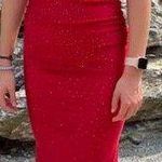 Prom Dress Red Size 2 Photo 0
