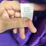 Adolfo International Women’s 100% Wool Blazer Size 8 Purple Single-Button Photo 6