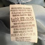 Missguided Blue Sleeveless Halter Mock Neck Ruffle Midi Bodycon Tank Dress Sz S Photo 4