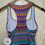 Mara Hoffman Colorful Elephant Print Dress NWT Ganesha dress mini pink blue Photo 9