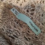 Maurice's XL Elegant Cream Open-Front Sweater Photo 11