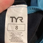 TYR Blue Athletic One Piece Swimsuit size 8 brand new color teal Photo 5