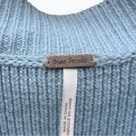 Free People Easy Street Crop Pullover Sweater Blue Size L Photo 4