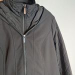 Michael Kors  black layered look soft shell jacket Photo 1