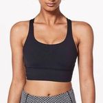 Lululemon Energy Longline Sports Bra Black Photo 0