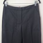 Brooks Brothers Black Wide Leg Pants Size 6 Black Cropped Pants Photo 3