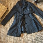 Miss Sixty  Vintage Grey Wool Blend Pea Coat Size Large Photo 1